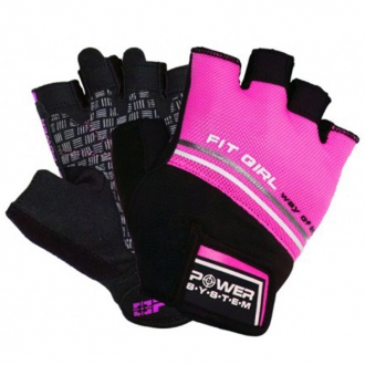 Power System - Fitness rukavice dámské PS-2920 pink