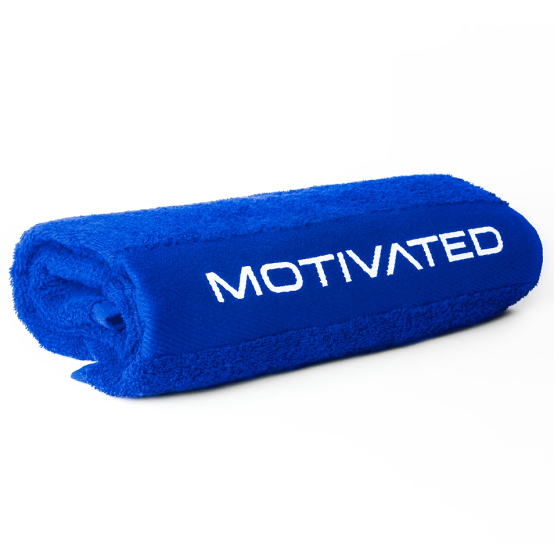 MOTIVATED - Sportovní ručník 340 (modrý)