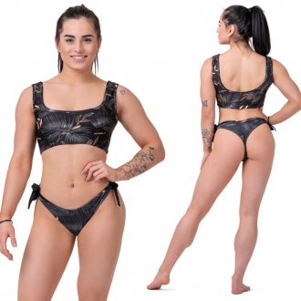 NEBBIA - Earth Powered brasil bikini - spodní díl 557 (tr. volcanic black)