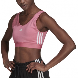 ADIDAS - Výprodej sportovní podprsenka Performance (růžová) H10189