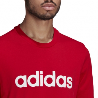 ADIDAS - Pánské tričko Linear Logo (červená) GL0061