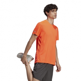 ADIDAS - Výprodej běžecké triko pánské (oranžová) H34536