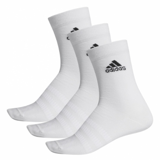 ADIDAS - Ponožky klasické unisex 3 PACK (bílá) DZ9393