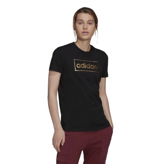 ADIDAS - Výprodej tričko dámské Foil Box Graphic (černá) H14694