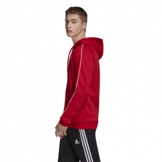 ADIDAS - Výprodej pánská mikina s kapucí CORE 18 (červená) CV3337