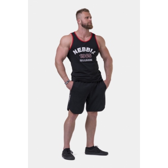 NEBBIA - Tílko pánské Old-school Muscle 193 (black)