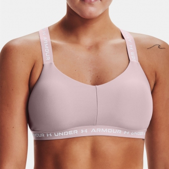 Under Armour - Kompresní podprsenka (růžová) 1361033-667