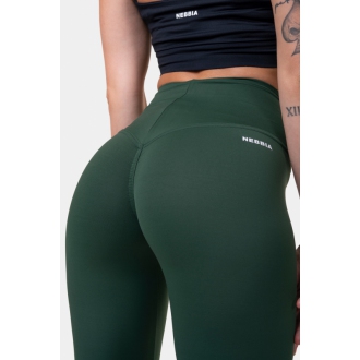 NEBBIA -  Legíny High Waist Classic HERO 570 (dark green)