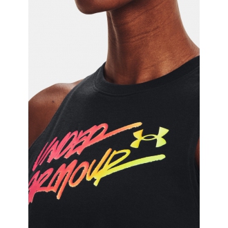 Under Armour - Výprodej dámské tílko na cvičení 80s Graphic (černá) 1369415-001