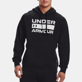 Under Armour - Výprodej pánská mikina s kapucí (černá) 1366363-001