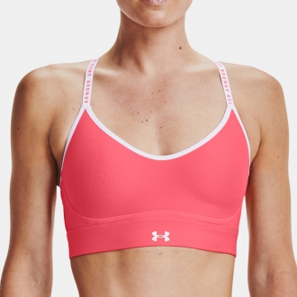 Under Armour - Výprodej podprsenka Infinity Covered (oranžová) 1363354-819