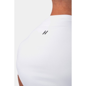 NEBBIA - Sportovní triko pánské Minimalist Logo 291 (white)