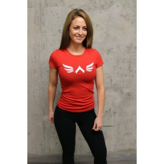Exalted - Dámské fitness triko X1 (červená)
