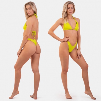 NEBBIA - Trojúhelníkové bikiny 450 (green)