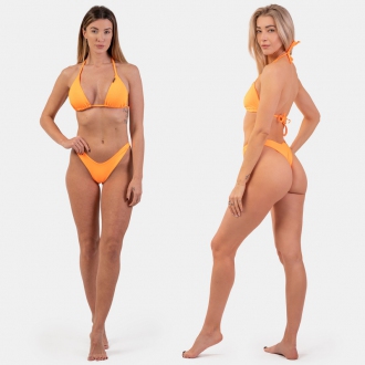 NEBBIA - Dámské trojúhelníkové bikiny 451 (orange)