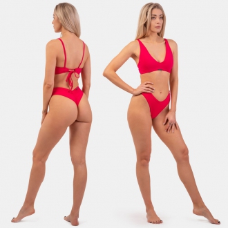 NEBBIA - Trojúhelníkové bikiny vyztužené 457 (pink)