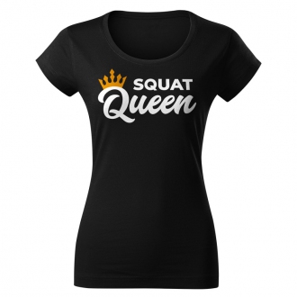 MOTIVATED - Fitness tričko dámské SQUAT QUEEN 416