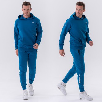 NEBBIA - Pánské tepláky slim fit 320 (blue)