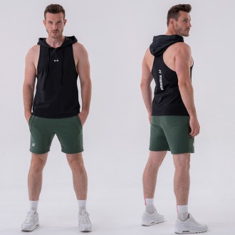 NEBBIA - Pánské fitness tílko 323 (black)