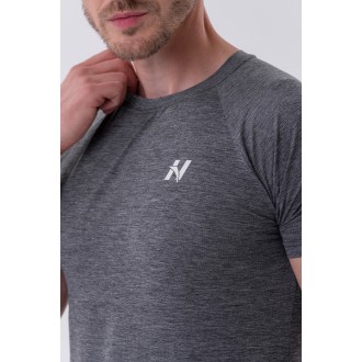 NEBBIA - Pánské sportovní tričko 325 (dark grey)