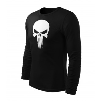 MOTIVATED - Punisher tričko s dlouhým rukávem 372
