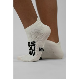 NEBBIA - Ponožky kotníkové YES YOU CAN 122 UNISEX (white)