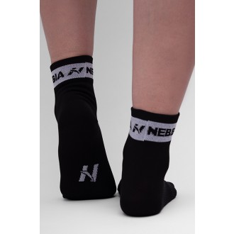 NEBBIA - Ponožky na sport střední délka UNISEX 129 (black)