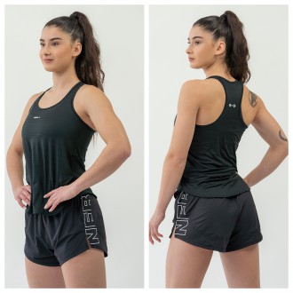 NEBBIA - Fitness tílko dámské 439 (black)