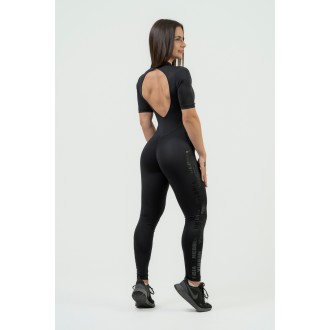 NEBBIA - Dámský fitness overal 823 (black)