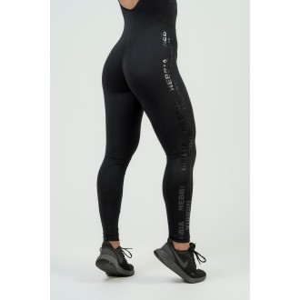 NEBBIA - Dámský fitness overal 823 (black)