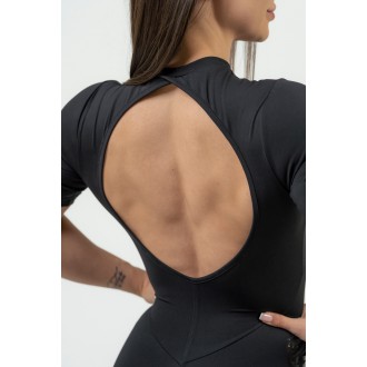 NEBBIA - Dámský fitness overal 823 (black)