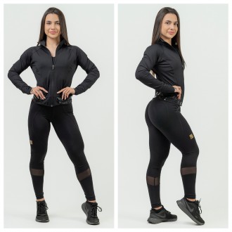 NEBBIA - Sportovní mikina dámská 833 (black)