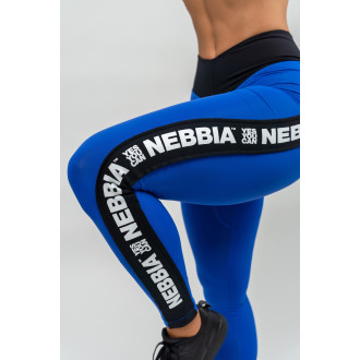 NEBBIA - Legíny s vysokým pasem ICONIC 209 (blue)