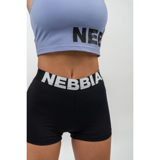 NEBBIA - Fitness šortky s vysokým pasem GLUTE PUMP 240 (black)