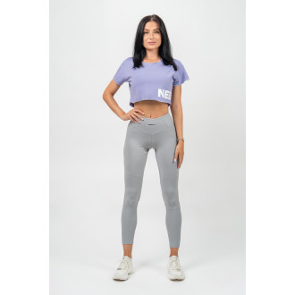 NEBBIA - Tvarující legíny s vysokým pasem GLUTE PUMP 247 (light grey)