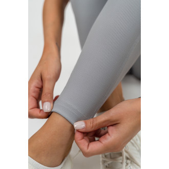 NEBBIA - Tvarující legíny s vysokým pasem GLUTE PUMP 247 (light grey)