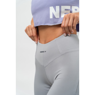 NEBBIA - Tvarující legíny s vysokým pasem GLUTE PUMP 247 (light grey)