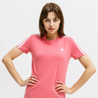 ADIDAS - Výprodej dámské tričko Slim 3-STRIPES (hazy rose) GL0787
