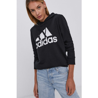 ADIDAS - Černá mikina s kapucí dámská GM5514