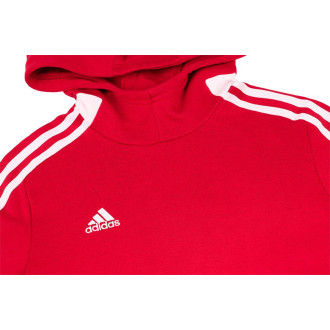 ADIDAS - Dámská mikina s kapucí (červená) GM7327