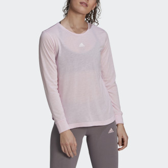 ADIDAS - Výprodej dámské tričko s dlouhým rukávem (růžová) GQ0922
