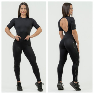 NEBBIA - Dámský fitness overal 823 (black)