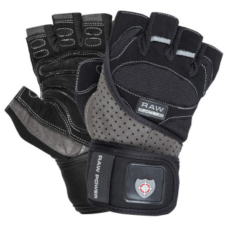 Power System - Pánske rukavice s omotávkou PS-2850 black-grey