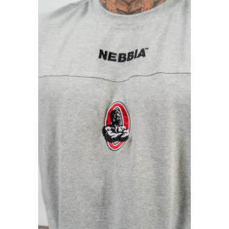 NEBBIA - Tričko s krátkým rukávem LEGENDARY 712 (light grey)