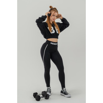 NEBBIA - Tvarující fitness legíny MY RULES 609 (black)