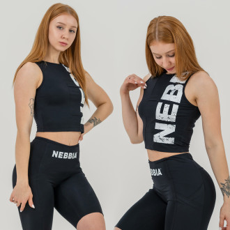 NEBBIA - Tank top SNATCHED 627 (black)