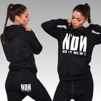 NDN - Dámská sportovní mikina DO IT NOW X096 (černá)