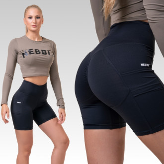 NEBBIA - Dámské cyklistické šortky Fit and Smart 575 (black)