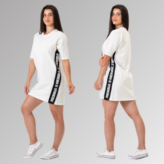 NEBBIA - Tričkové oversized šaty NEBBIA CLUB 594 (cream)