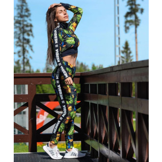 NEBBIA - High-energy crop bunda 564 (jungle green)